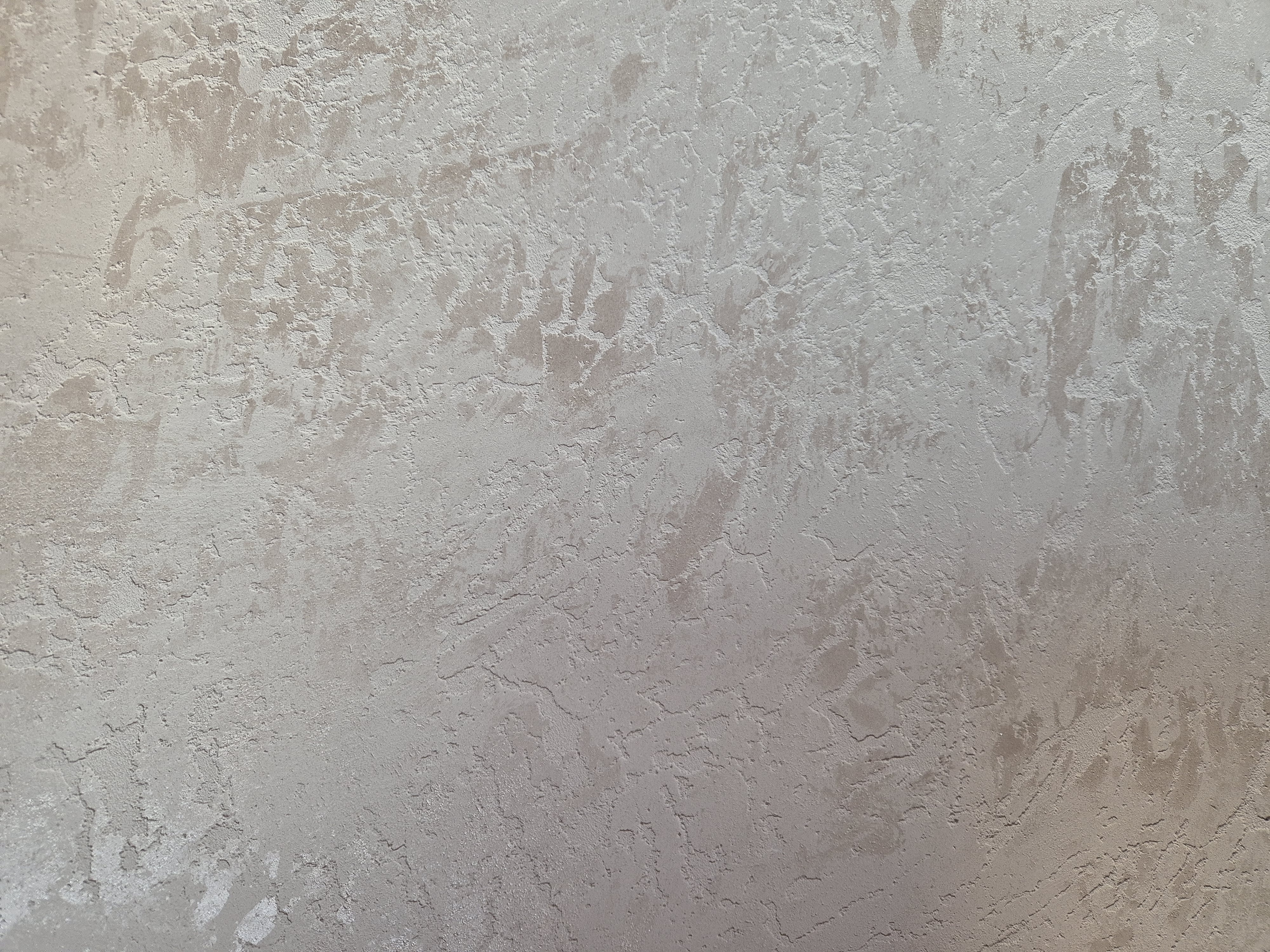 Polished Venetian plaster wall finish with pearlescent sheen
